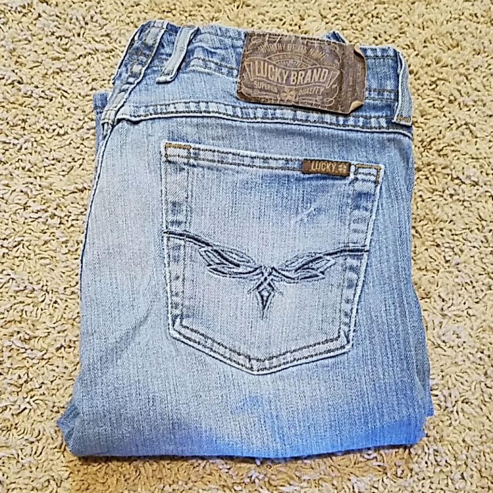 Women's Lucky Brand Savy Wonder Jean Long Length